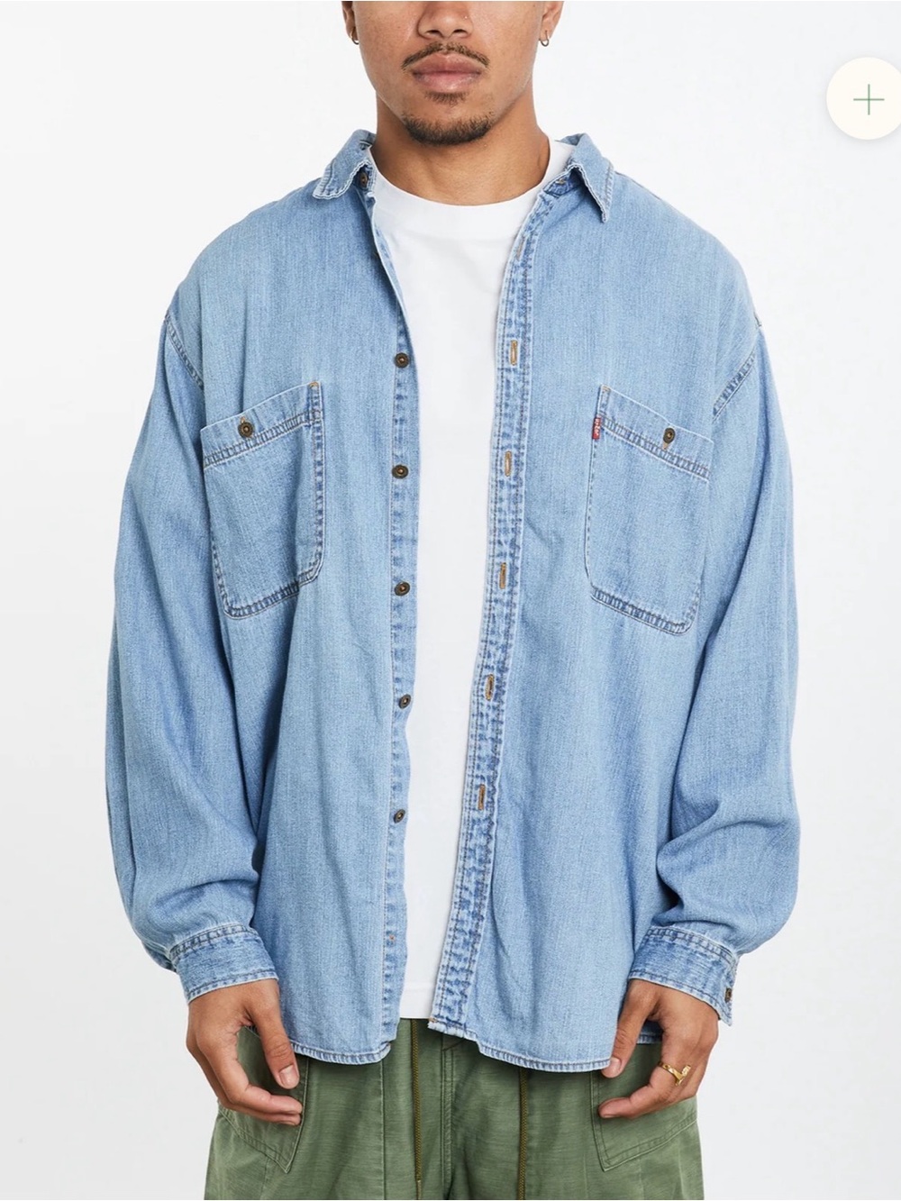 Vintage Red Tab Levi's Denim Shirt Jacket